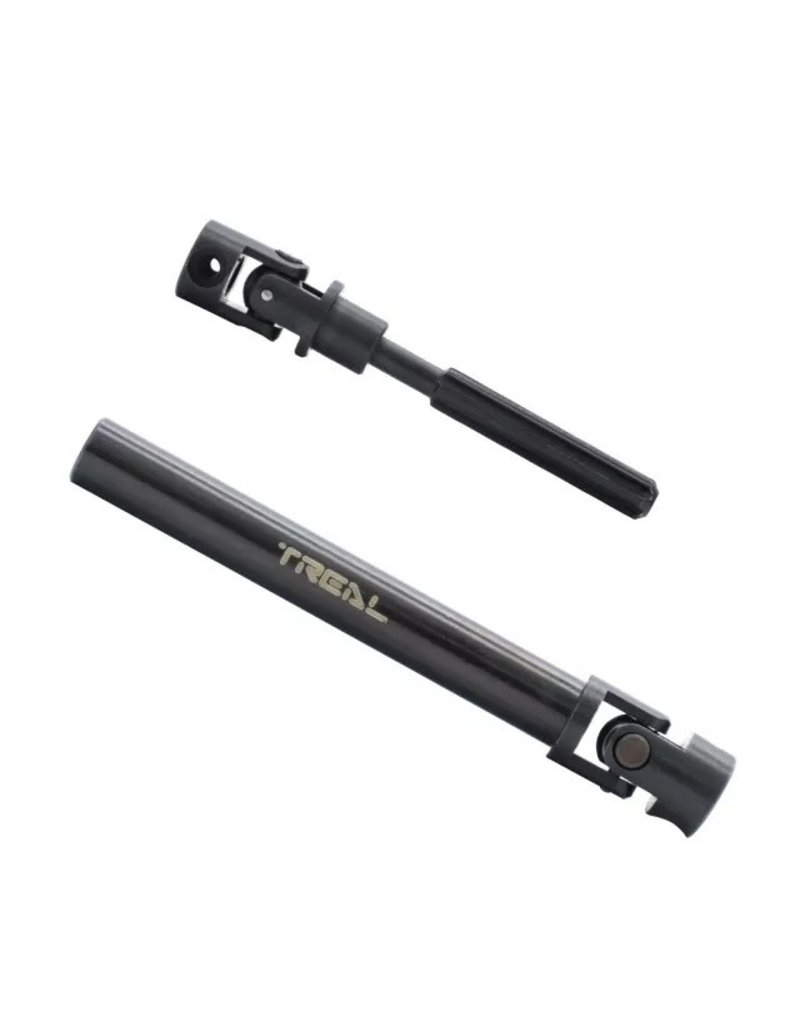 TREAL TRLX0037KU83F SCX24 STEEL DRIVESHAFTS 153.7MM FOR GLADIATOR