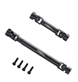 TREAL TRLX0037KU83F SCX24 STEEL DRIVESHAFTS 153.7MM FOR GLADIATOR