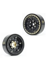 TREAL TRLX0039345J3 1.0 BRASS BEADLOCK CRAWLER WHEELS FOR SCX24 40G TYPE A (4)