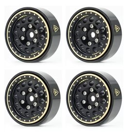 TREAL TRLX0039345J3 1.0 BRASS BEADLOCK CRAWLER WHEELS FOR SCX24 TYPE A