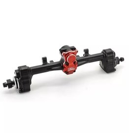 TREAL TRLX003DW960N SCX24 REAR PORTAL AXLES COMPLETE BLACK