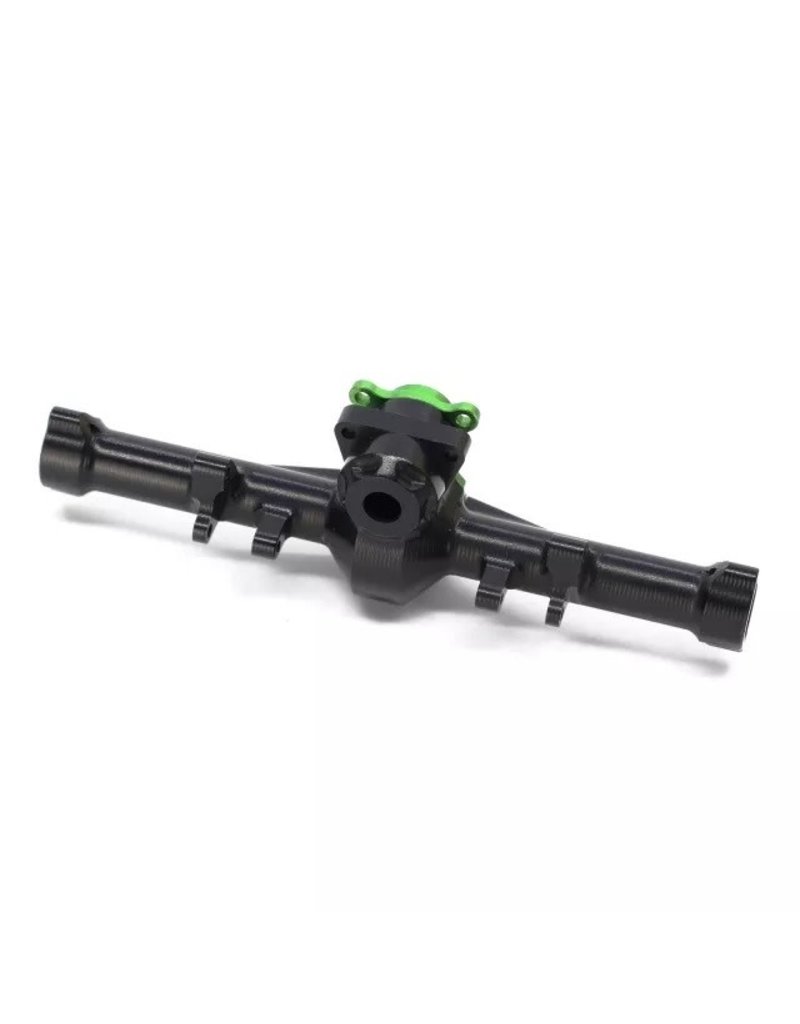 TREAL TRLX002SO2KCD SCX24 REAR AXLE HOUSING FOR BETTY BLACK/GREEN