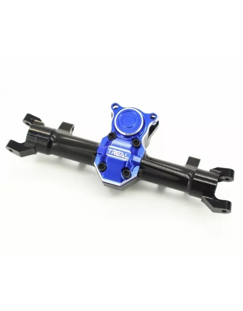 TREAL TRLX0036LP0BP FRONT AXLE HOUSING FOR SCX24 GLADIATOR BLACK/BLUE
