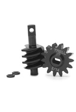 TREAL TRLX002Q4CPRF SCX24 STEEL GEARS 2T/14T OVERDRIVE
