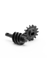 TREAL TRLX002Q4CPRF SCX24 STEEL GEARS 2T/14T OVERDRIVE