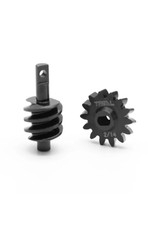 TREAL TRLX002Q4CPRF SCX24 STEEL GEARS 2T/14T OVERDRIVE