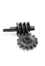 TREAL TRLX002Q4CPRF SCX24 STEEL GEARS 2T/14T OVERDRIVE