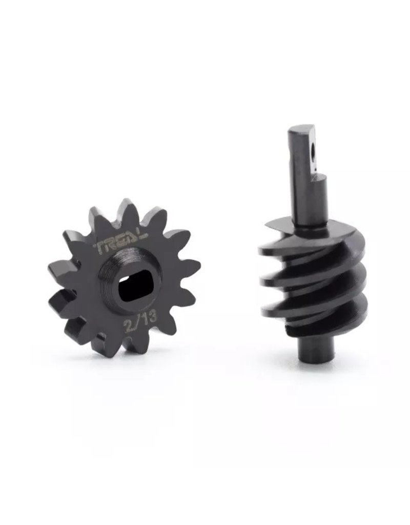 TREAL TRLX0033EU1FF STEEL GEAR OVERDRIVE DIFFERENTIAL GEARS 2/13T: SCX24