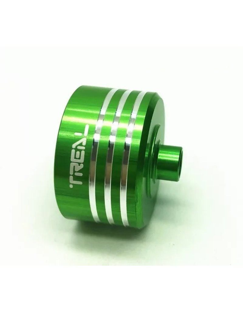 TREAL TRLX002V2PWHR ALUMINUM DIFF HOUSING FOR LMT: GREEN