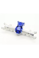 TREAL TRLX0036LP4VV SCX24 FRONT AXLE HOUSING ALUMINUM BLUE/SILVER