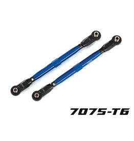 TRAXXAS TRA8997X TOE LINKS, FRONT (TUBES BLUE-ANODIZED, 6061-T6 ALUMINUM) (2) (FOR USE WITH #8995 WIDEMAXX  SUSPENSION KIT)