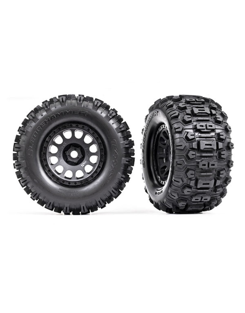 TRAXXAS TRA7876 T&W X-MAXX WHL BLK SLDHMR L/R
