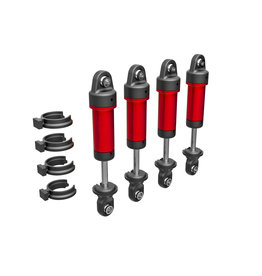 TRAXXAS TRA9764-RED SHOCKS W/O SPRINGS RED