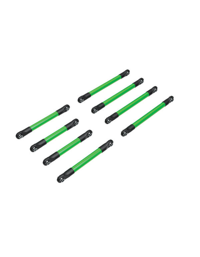 TRAXXAS TRA9749-GRN SUSP LINK SET F&R ALUM GREEN