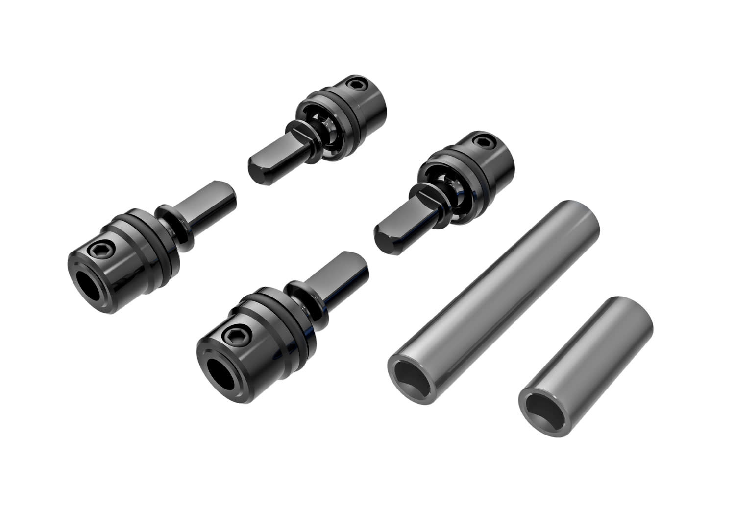 9751GRAY - Driveshafts, Center (Front&Rear) - Dark Titanium
