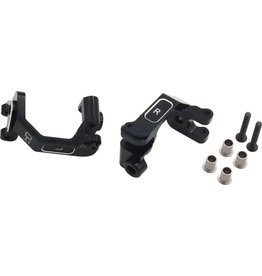 HOT RACING HRAATF19R01 ALUMINUM FRONT C-HUBS FOR ARRMA 1/8 INFRACTION, VENDETTA