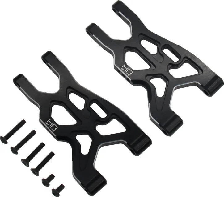 HRAATF55R01 ALUMINUM LOWER FRONT SUSPENSION ARMS FOR ARRMA 1/8 INFRACTION, VENDETTA (2)