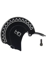 HOT RACING HRAERVT32C01 ALUMINUM TRANSMISSION SPUR GEAR COVER, COMPATIBLE WITH TRAXXAS E-REVO 2