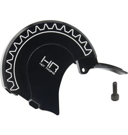 HOT RACING HRAERVT32C01 ALUMINUM TRANSMISSION SPUR GEAR COVER, COMPATIBLE WITH TRAXXAS E-REVO 2