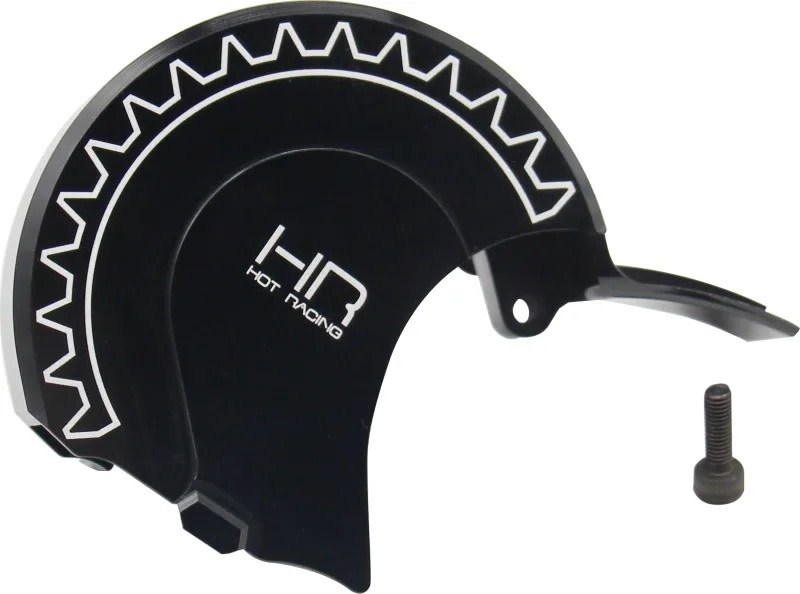 HRAERVT32C01 ALUMINUM TRANSMISSION SPUR GEAR COVER FOR TRAXXAS E-REVO 2.0