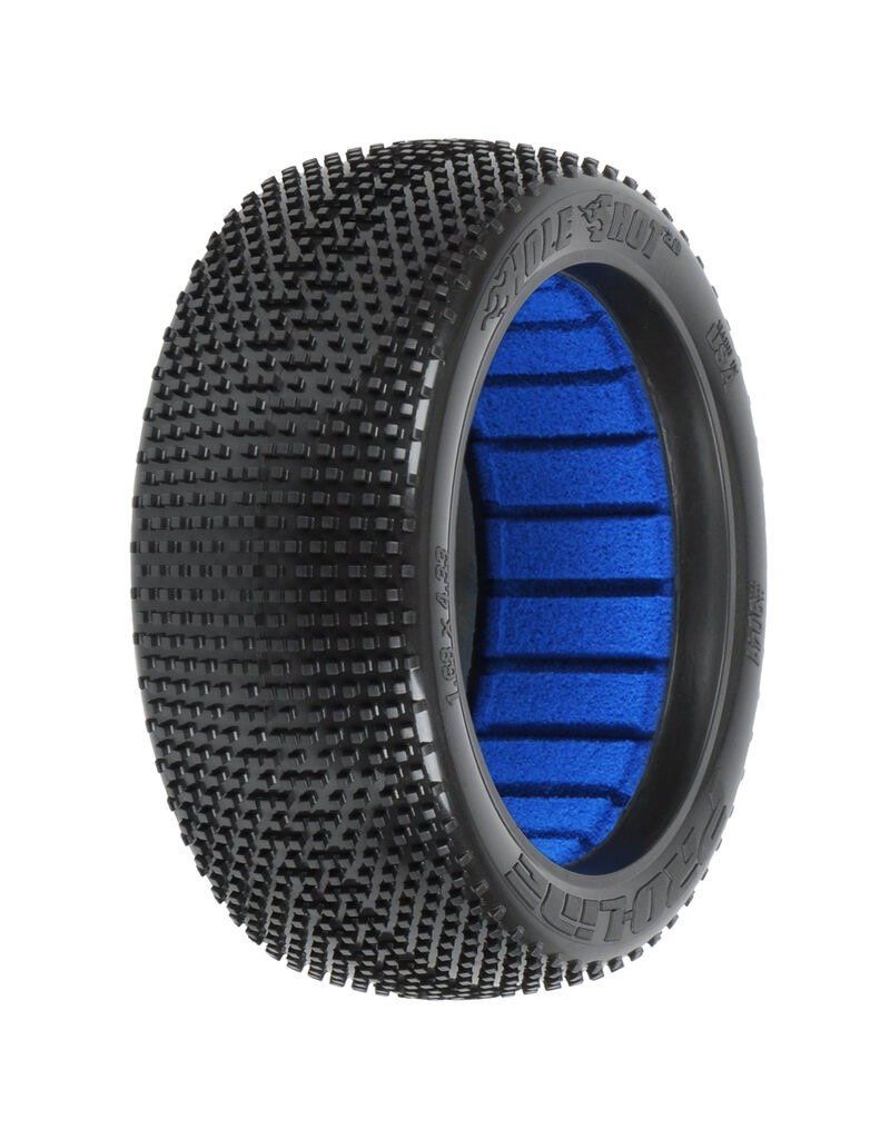 PROLINE RACING PRO9041203 1/8 HOLE SHOT 2.0 S3 SOFT OFF-ROAD TIRE:BUGGY(2)