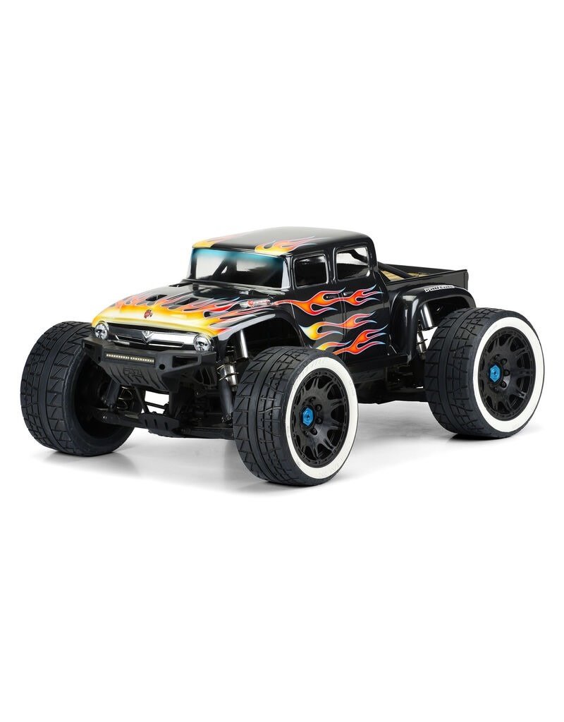 PROLINE RACING PRO361017 56 FORD F-100 PRECUT FOR XMAXX: CLEAR