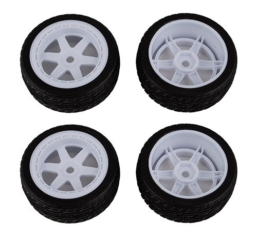 ASC31893 HOONTRUCK WHEEL AND TIRES RUBBER