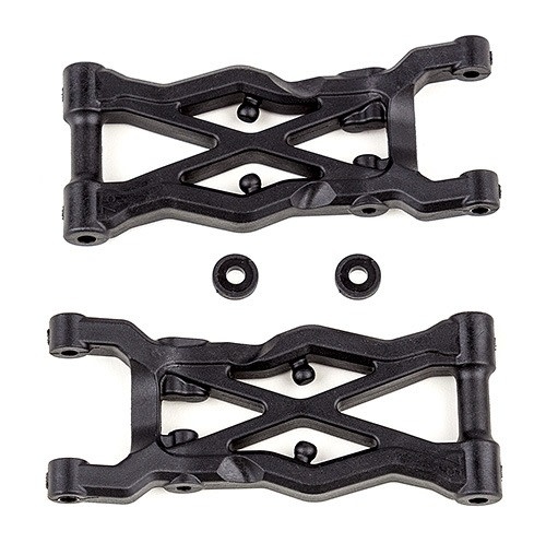 ASC91855 RC10B6.2 REAR SUSPENSION ARMS 75MM