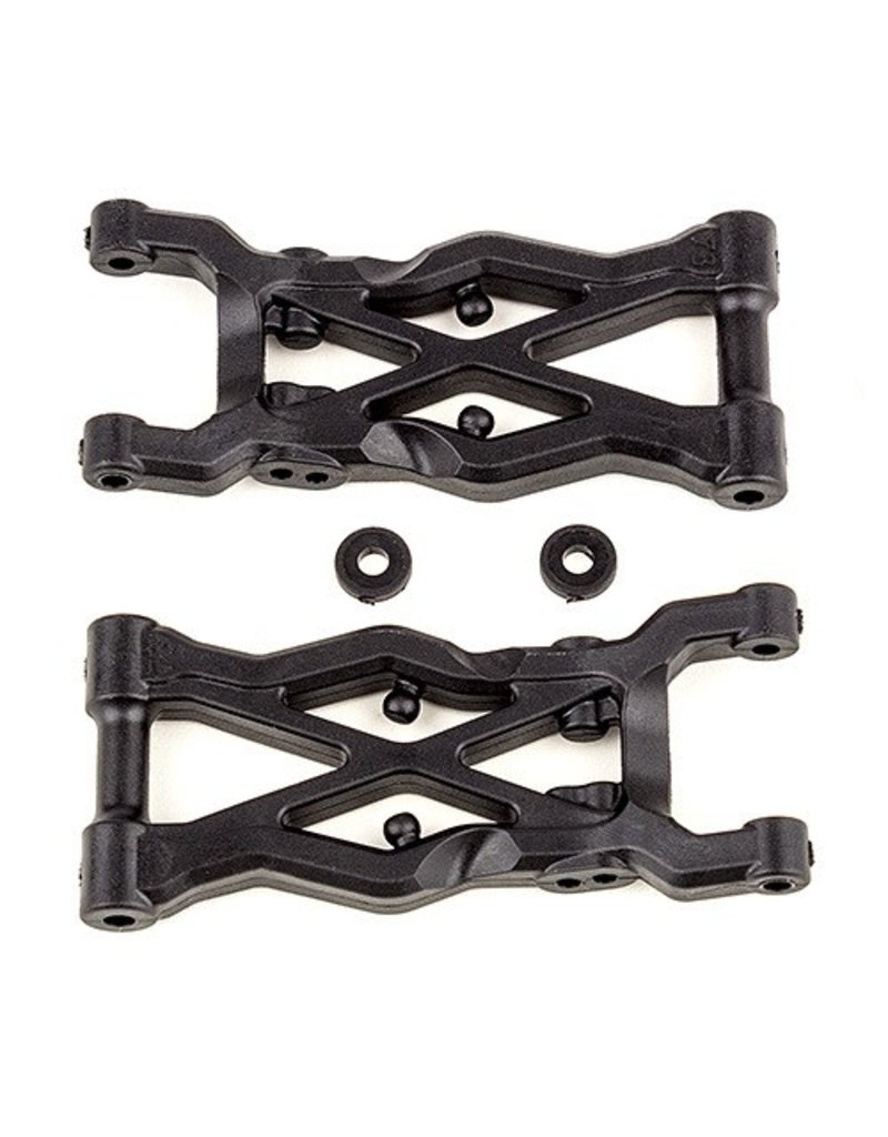 TEAM ASSOCIATED ASC91853 RC10B6.2 REAR SUSPENSION ARMS 73MM