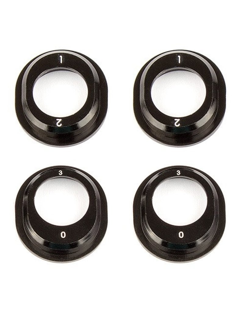 TEAM ASSOCIATED ASC91793 RC10B6.1 ALUMINUM DIFF HEIGHT INSERTS