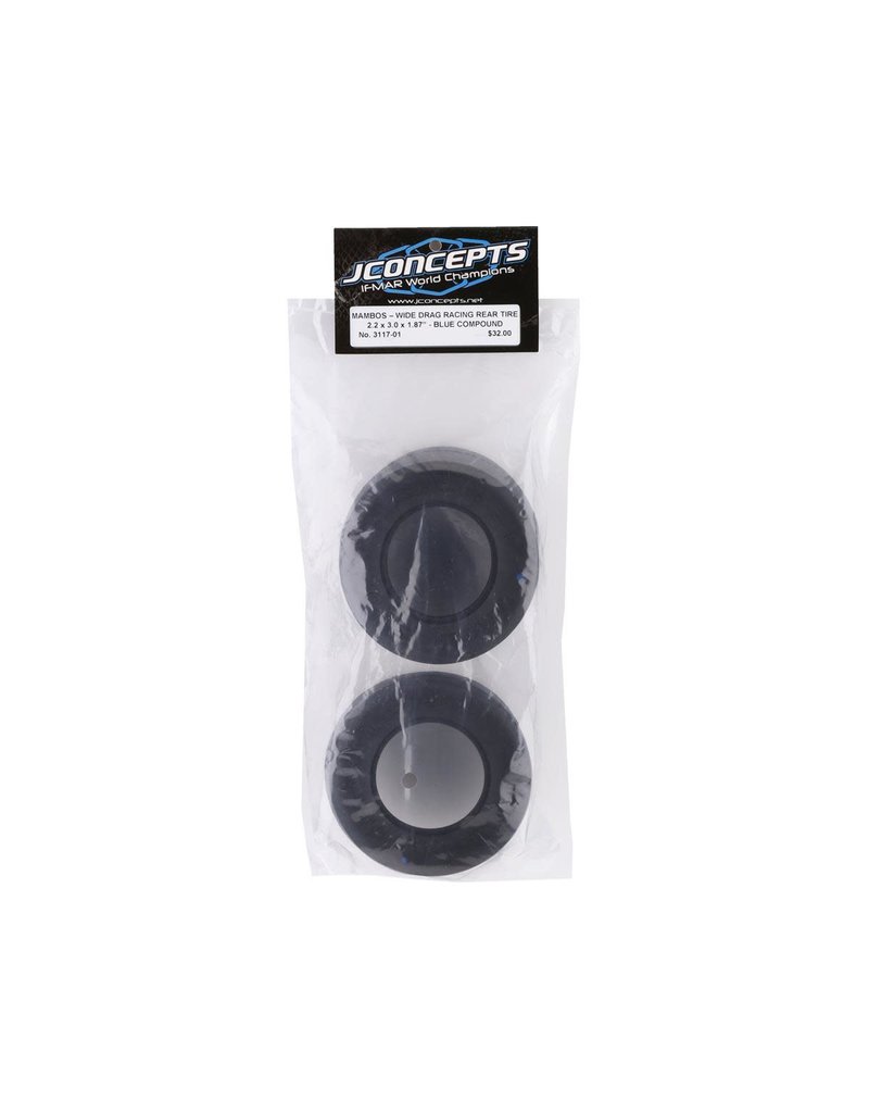 JCONCEPTS JCO3117-01 MAMBOS REAR DRAG TIRE BLUE COMPOUND