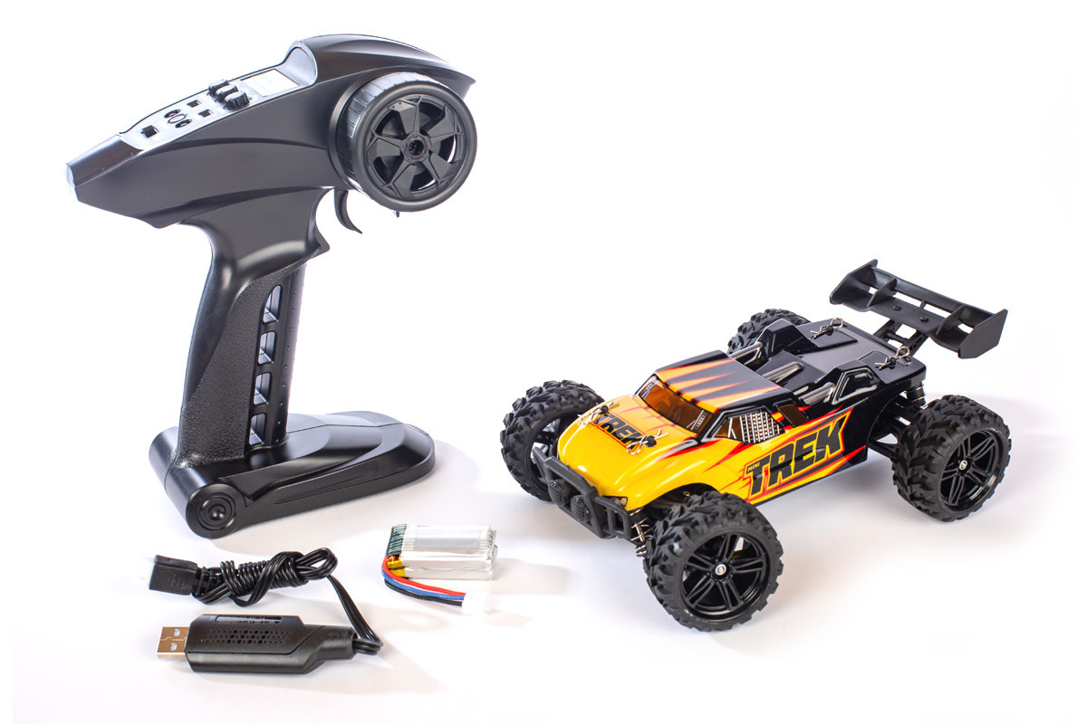 RGRC2450 MINI TREK 1/24 RTR TRUGGY: YELLOW