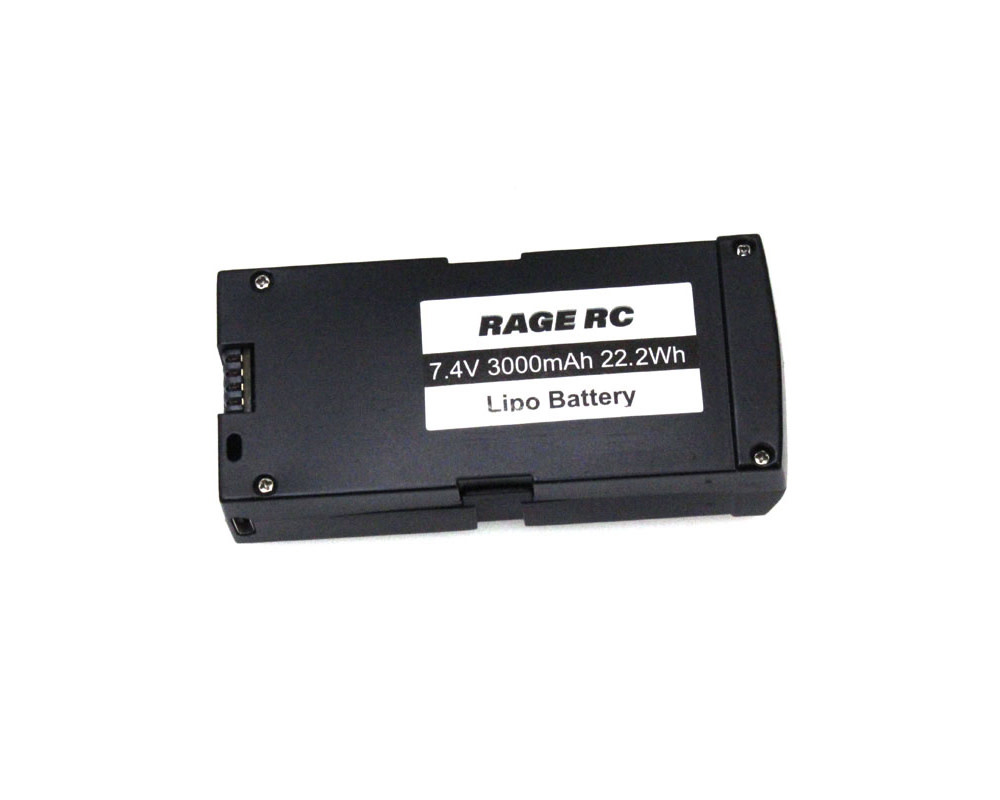 RGR4465 2S LIPO 7.4V 3000MAH BATTERY WITH CASE FOR STINGER GPS