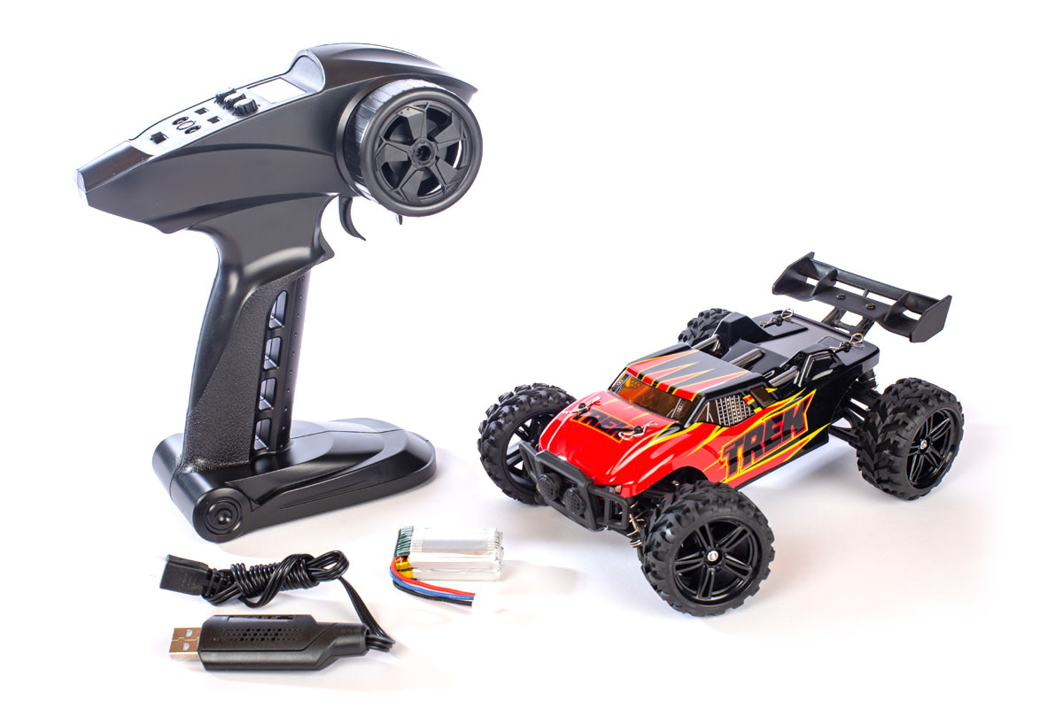 RGRC2451 MINI TREK 1/24 RTR TRUGGY: RED