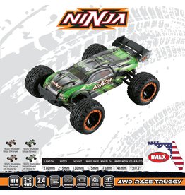 IMEX IMX19020GR  1:16 TRUGGY TRUCK BRUSHED: GREEN