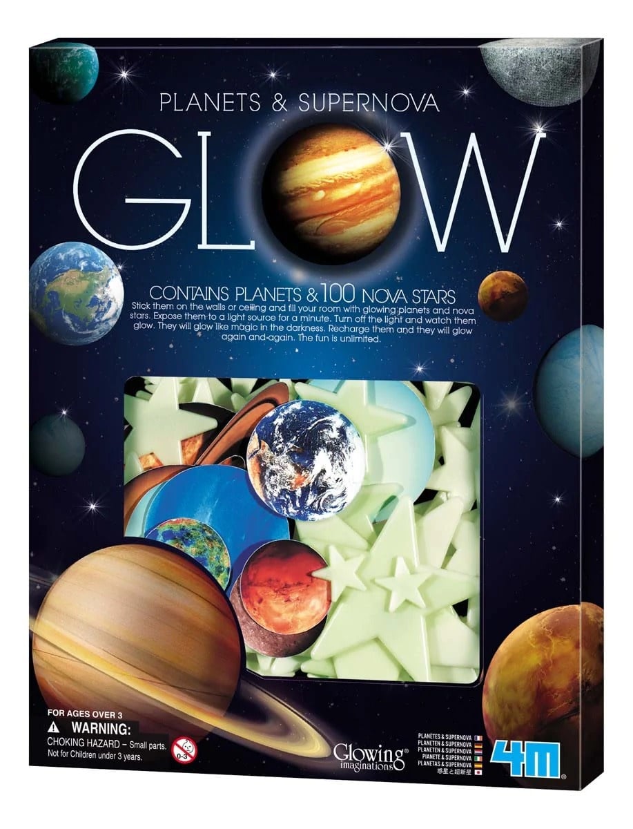 Glow in the Dark Planets and Supernova
