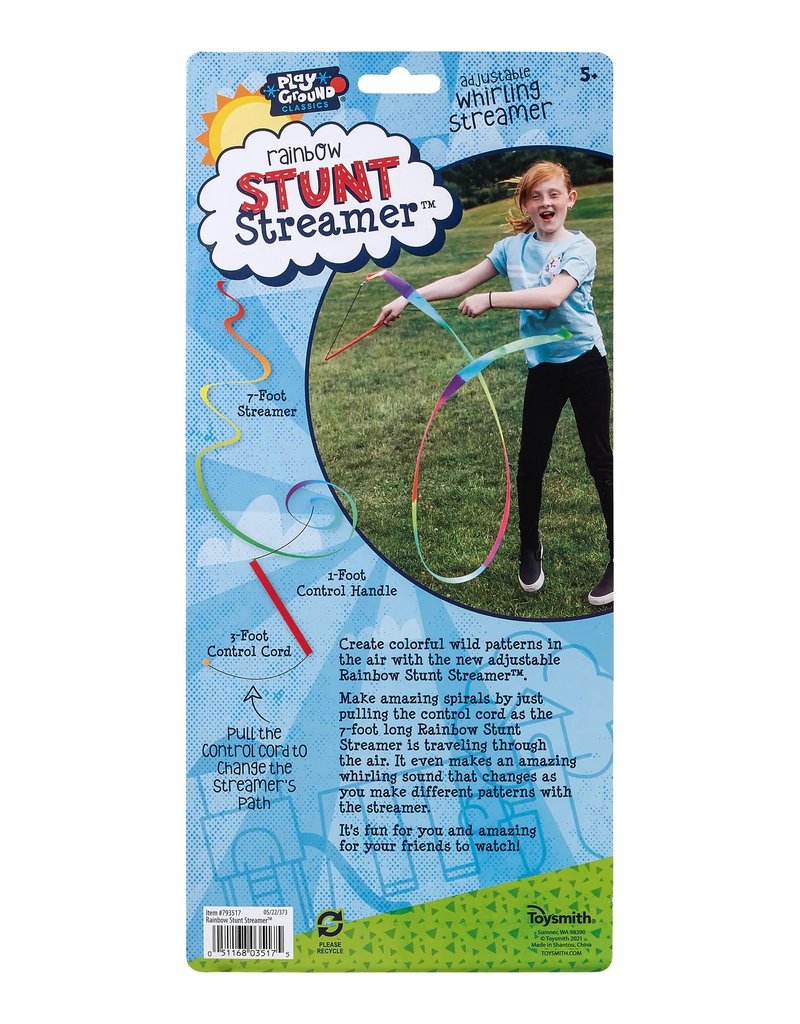 TOYSMITH TS793517 RAINBOW STUNT STREAMER