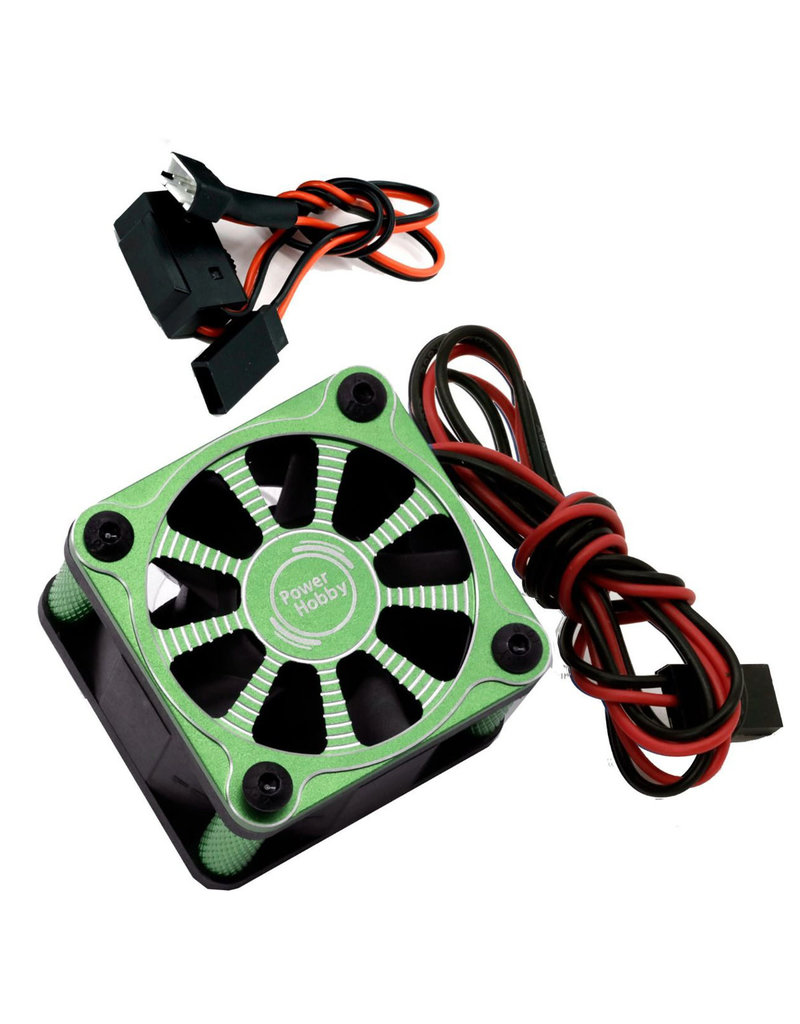 POWER HOBBY PHBPHF119GREEN TWISTER CASTLE MONSTER X8S ESC COOLING FAN