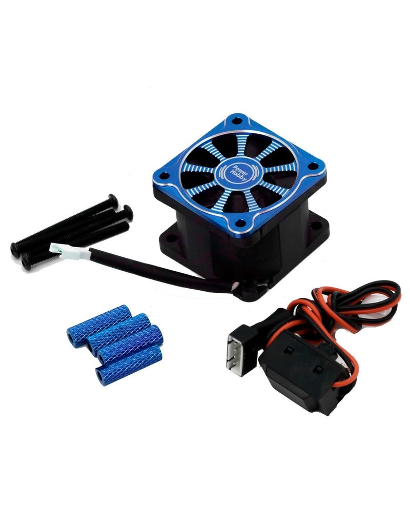 POWER HOBBY PHBPHF117BLUE TWISTER CASTLE XLX ESC COOLING FAN