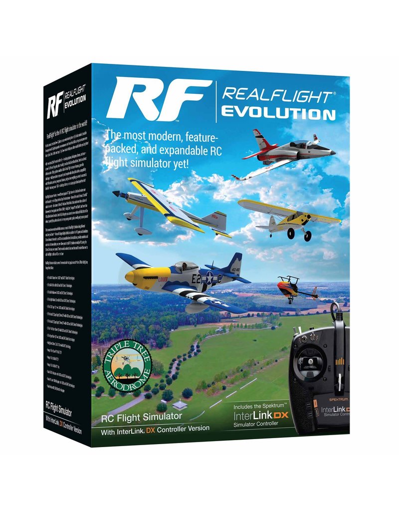 REALFLIGHT RFL2000 RF EVO RC FLIGHT SIM W/INTERLINK