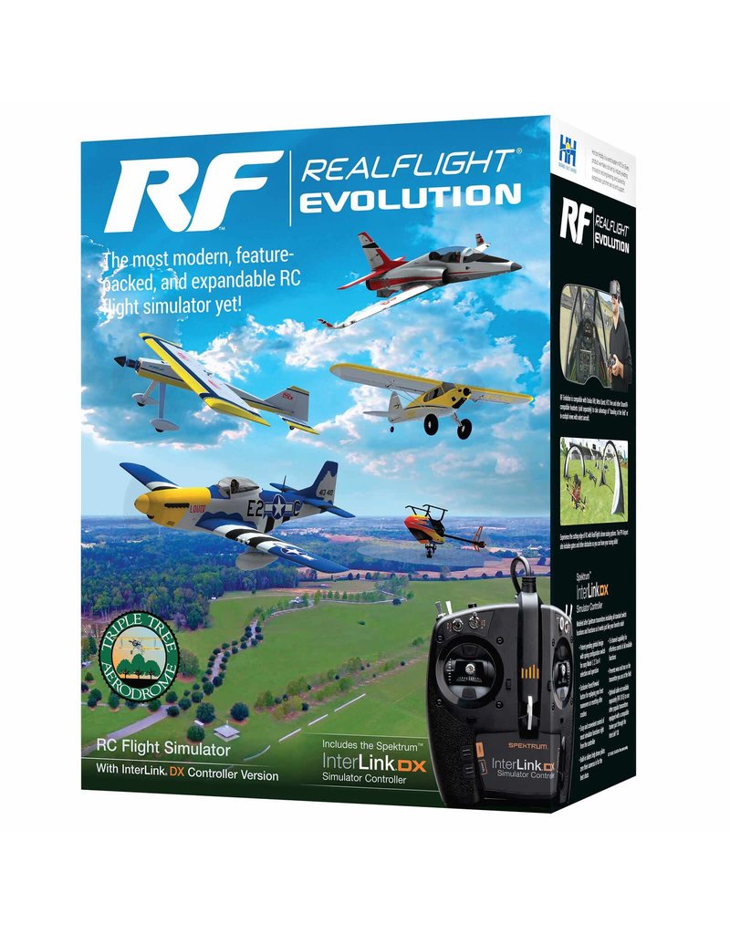 REALFLIGHT RFL2000 RF EVO RC FLIGHT SIM W/INTERLINK