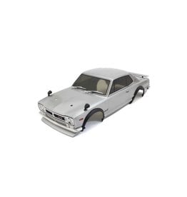 KYOSHO KYOFAB606SL NISSAN SKYLINE 2000GTR KPGC10 TUNED DECO BODY SET: SLIVER