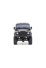 KYOSHO KYO32526GM MINI-Z 4X4 READYSET LAND ROVER DEFENDER 90 AUTOBIOGRAPHY: CORRIS GRAY / SANTORINI BLACK