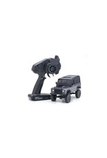 KYOSHO KYO32526GM MINI-Z 4X4 READYSET LAND ROVER DEFENDER 90 AUTOBIOGRAPHY: CORRIS GRAY / SANTORINI BLACK