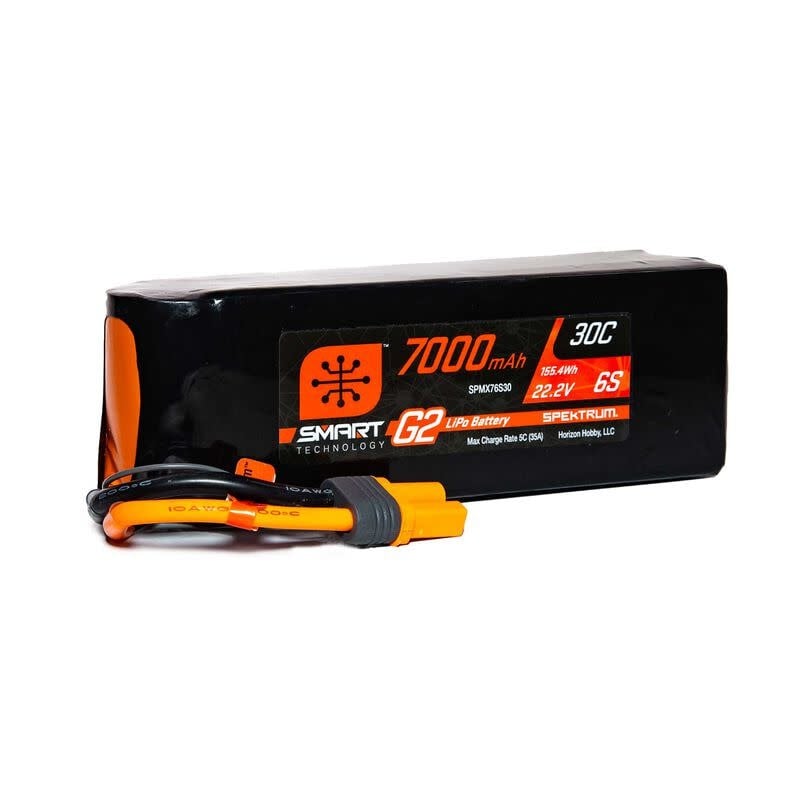 SPMX76S30 6S LIPO 22.2V 7000MAH 30C SMART G2 BATTERY: IC5