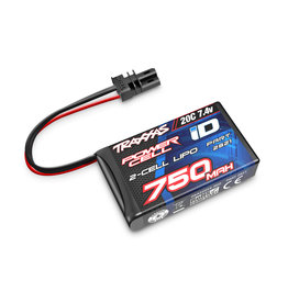 TRAXXAS TRA2821 2S LIPO 7.4V 750MAH 20C BATTERY: ID