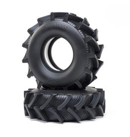 LOSI LOS44004 D&D PADDY TIRE W/FOAM (2): LMT MEGA