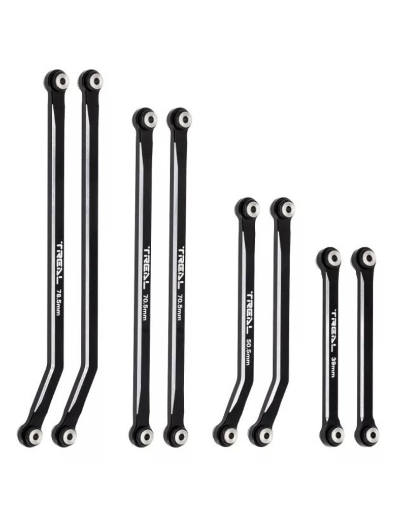 TREAL TRLX003H31WLT SCX24 HIGH CLEARENCE LINKS FOR GLADIATOR BLACK