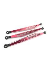 CEN RACING CEGCKD0370 REAR UPPER AND LOWER ARMS RED