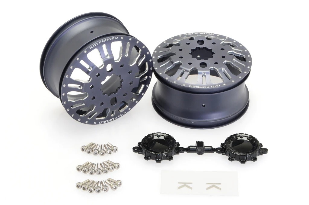 CEGCKD0657 KG1 DEUL FRONT DUALLY ALUMINUM WHEEL GUNMETAL